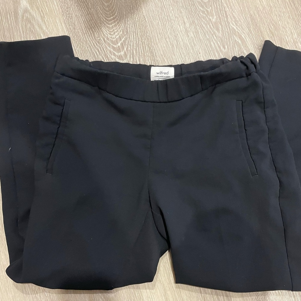 Wilfred Black Dress Pants